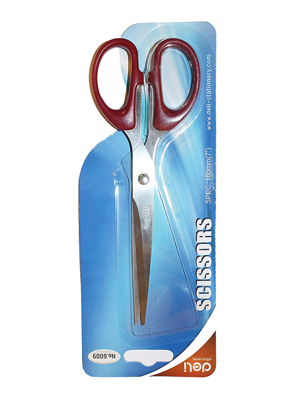 Deli Scissors, 7-inch, 6009, Red