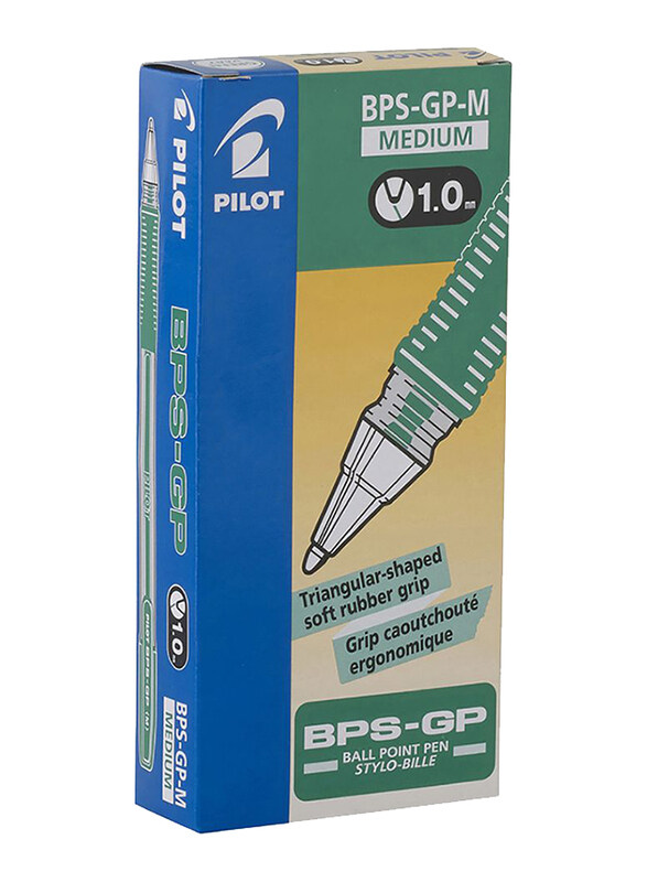 

Pilot 12-Piece BPS-GP Ball Point Pen, 1.0mm, Green