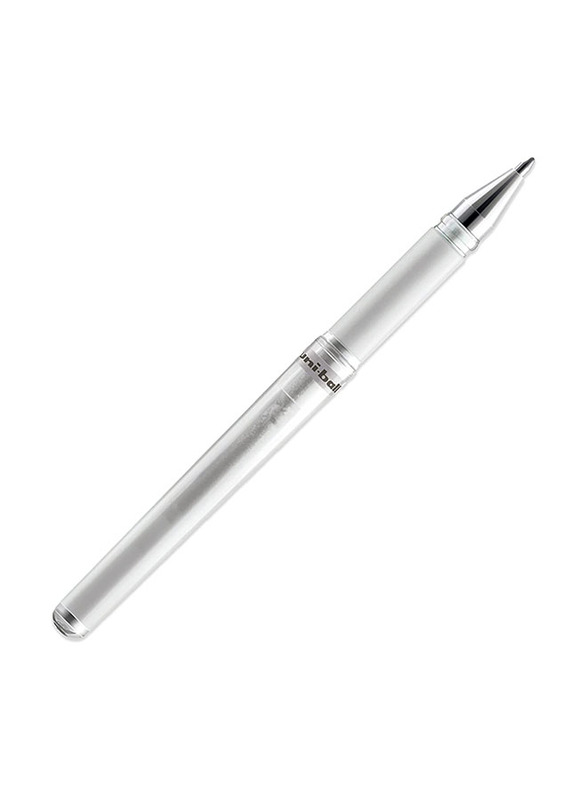 Uniball 3-Piece Signo Broad Point Gel Pen, White