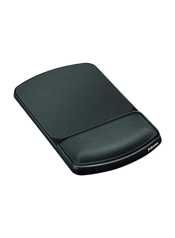 Fellowes Gel Mouse Pad with Wrist Rest, 91741, Graphite