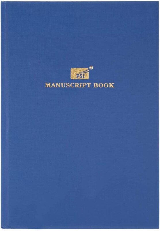 Register/Manuscript Book, 150 Pages, Foolscap Size, Blue
