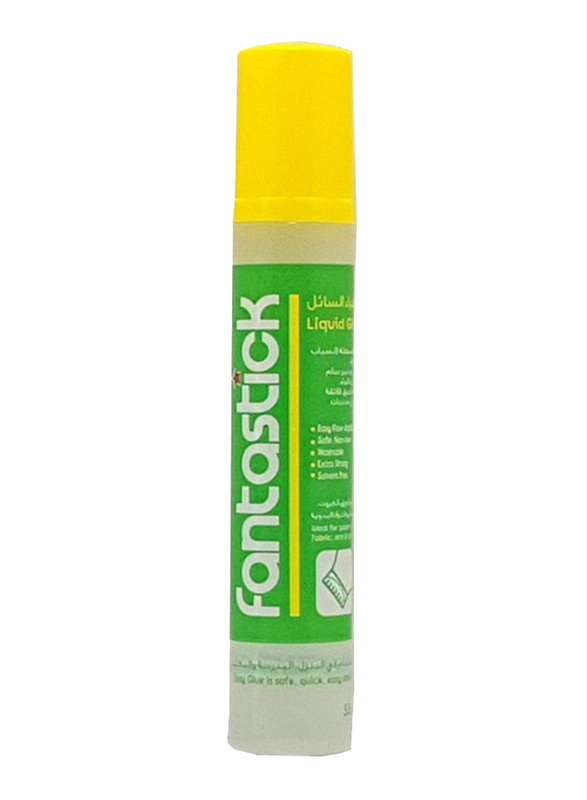 Fantastick FK-GL55/20 Liquid Glue, 55ml, Green/Yellow