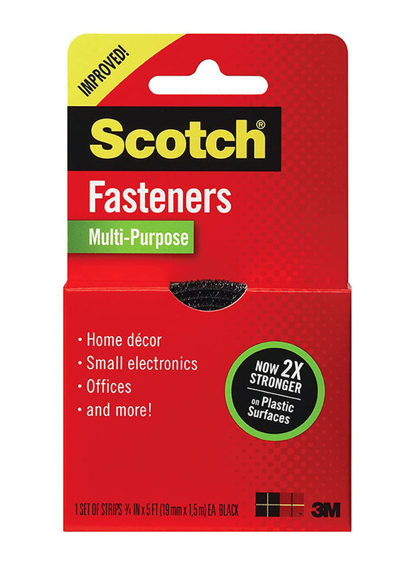 Scotch Multi Purpose Fastener, 3 4in. x 5ft., RF7041, Red