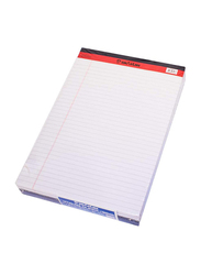 Sinarline PD02083 Legal Notepad, 40 Sheets, 56 GSM, A4 Size, 6 Pieces, Multicolor