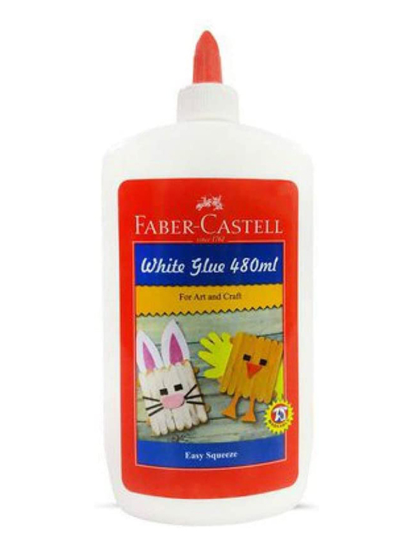 Faber-Castell Glue, 480ml, White