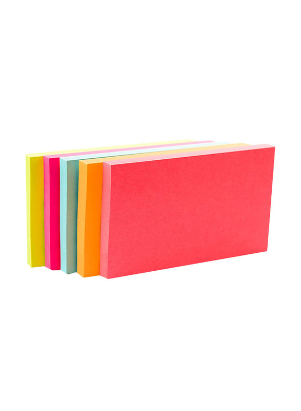 Post-It 655-5PK Cape Town Collection Sticky Notes, 5 x 100 Sheets, Multicolour