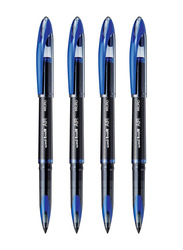 Uniball 4-Piece Air Micro Rollerball Pen Set, 0.5mm, UNUBA188MP4BL, Blue