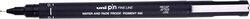 Uni Pin Fine Line Roller Pen, 0.1mm, Black