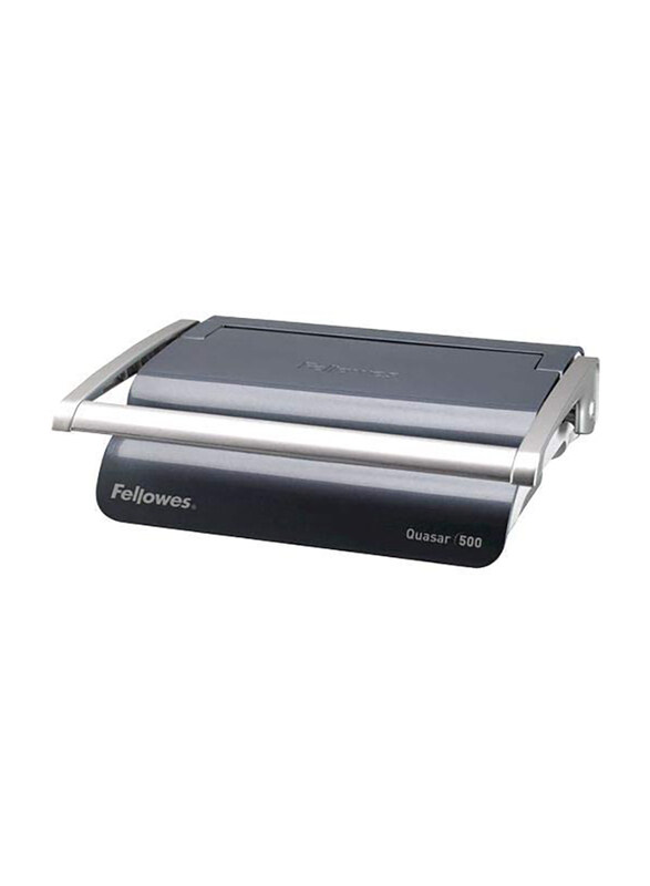 

Fellowes Quasar 500 Manual Comb Binding Machine, Grey