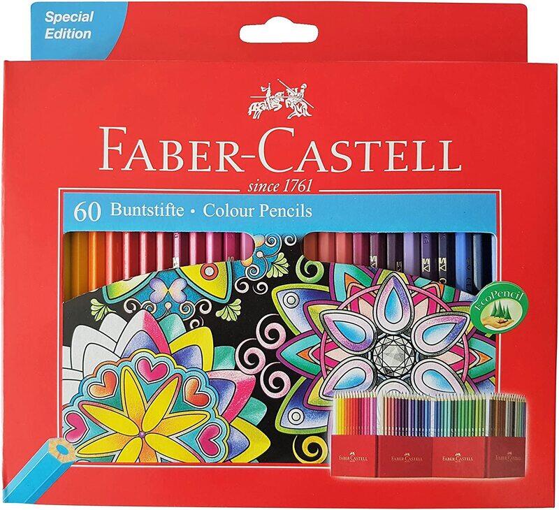 

Faber-Castell 60-Piece Premium Color Pencils, Multicolour