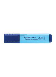 Staedtler 10-Piece Textsurfer Classic Highlighter, 5mm, Blue
