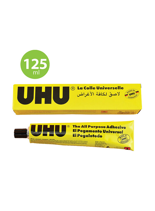 

UHU All Purpose Glue, 125ml, Yellow