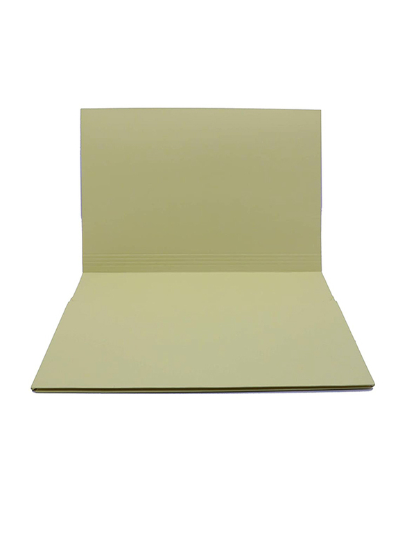 Delight Premier 300GSM Full Flap/Cover File, 10 Piece, Yellow