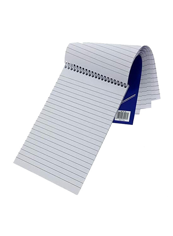 Libra Top Spiral Portable Interpretation Shorthand Notepad, 5 x 8 inch, 12 x 70 Sheets, TCOS-ST04B, White