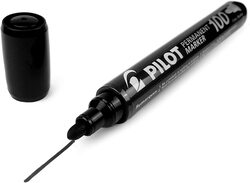 Pilot Bullet Point Permanent Marker Pen, 4.0-4.5mm Tip, SCA-100, Black