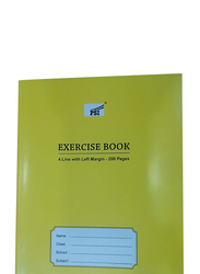 PSI 6-Piece Exercise Book Set, 200 Sheets, Green