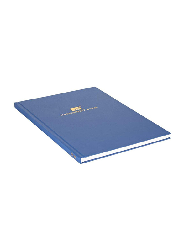 Generic Register/Manuscript Book, 100 Pages, A4 Size, Blue