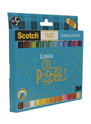 Scotch Smart Magical Oil Pastels Color, 24 Pieces, Multicolor