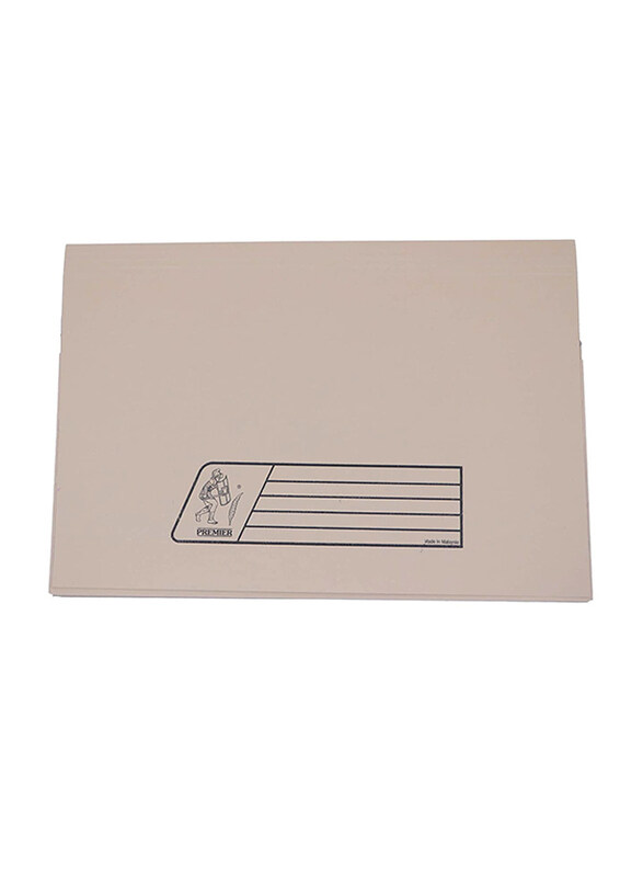 

Delight Premier 300GSM Full Flap/Cover File, 10 Piece, Buff Brown