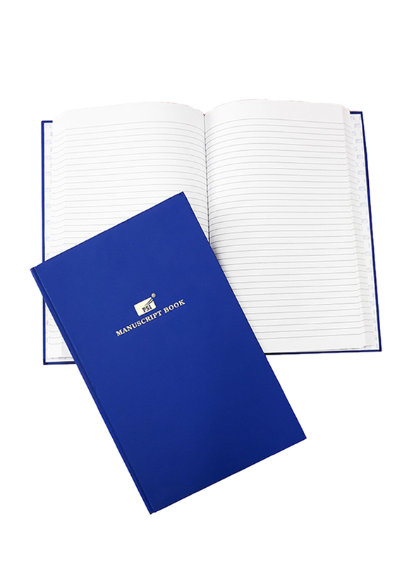 

PSI Manuscript Book, A5 Size, 4 Quire, Blue