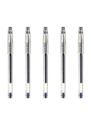 Pilot 5-Piece Hi-Tec-C 04 Ultra Fine Point Gel Pen, Blue