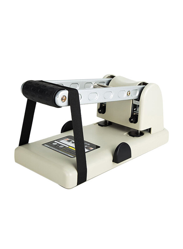 

Deli E0130 Heavy Duty 2 Hole Punch, White