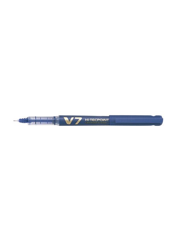 

Pilot Hi-Tecpoint Liquid Ink Roller Ball Pen, 0.7mm, V7, Blue