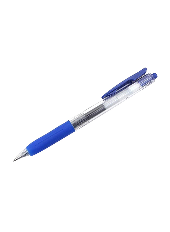 Zebra 12-Piece Sarasa Clip Gel Pen Set, 0.5mm, Blue