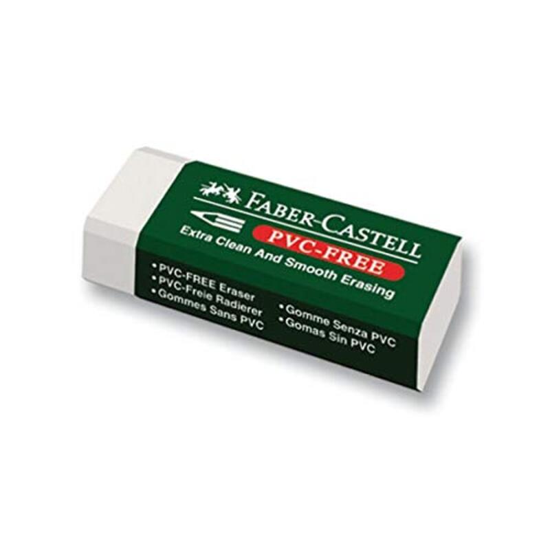 Faber-Castell Office School Home Usage Eraser, White