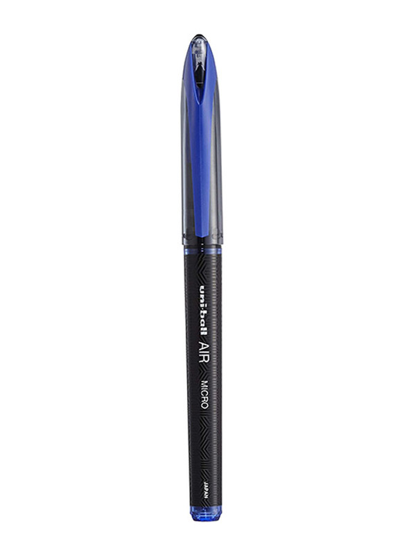 Uniball 12-Piece Micro Fountain Air Rollerball Pen Set, Blue