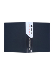 Atlas ATCL011 40 Pockets Clear File, A4 Size, Black