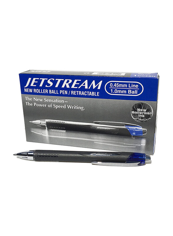 

Uniball 12-Piece Jetstream Ballpoint Pens Set, 1.0mm, SX 210, Blue