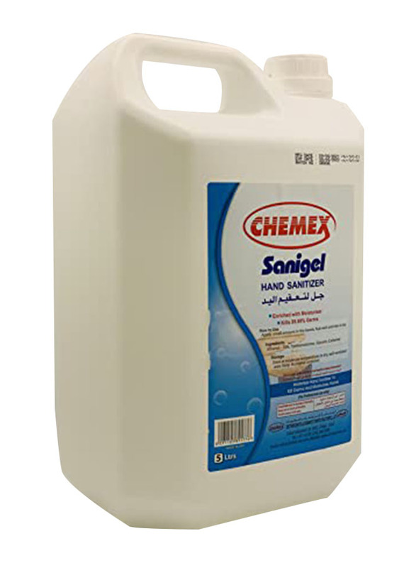 Chemex Sanigel Hand Sanitizer Gel, 5 Liter