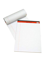 Sinarline PD02083 Legal Notepad, 40 Sheets, 56 GSM, A4 Size, 6 Pieces, Multicolor