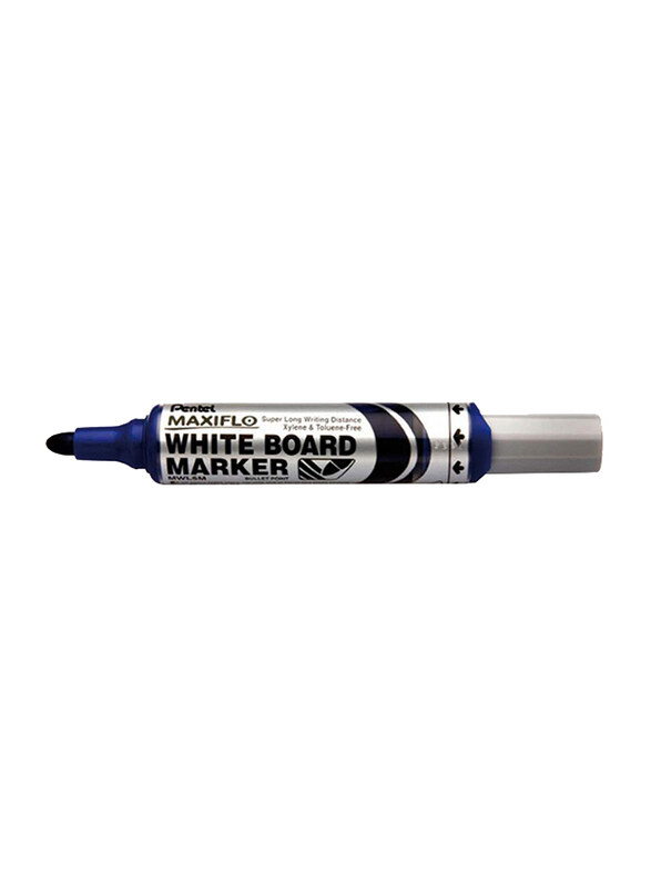 

Pentel Maxiflo Bullet Tip White Board Marker, Blue