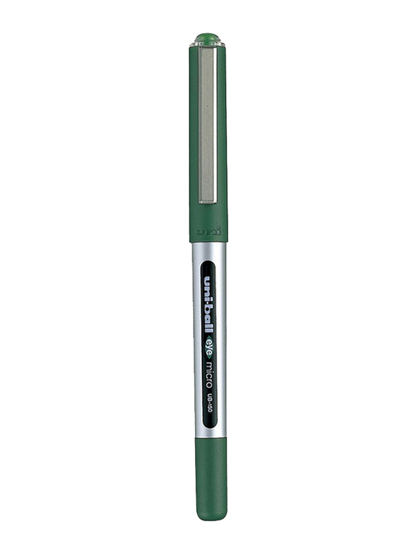 Uniball Eye Micro Rollerball Pen Set, 0.5mm, MI-UB150-GN, Green