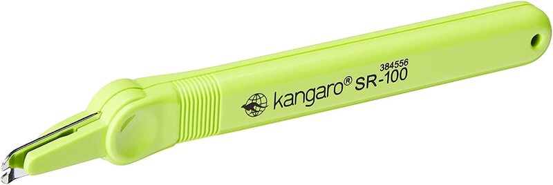 Kangaro SR-100 Stapler Remover, Lime