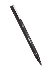 Uni Pin 6-Piece Fine Liner Drawing Pen Sketching Set, 0.03/0.8mm, Black