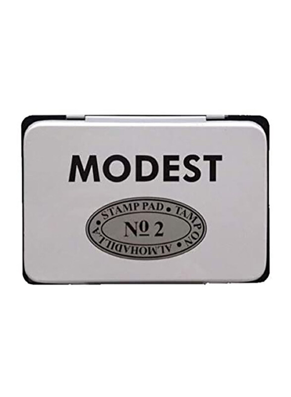 

Modest Stamp Pad, 11 x 7cm, Black