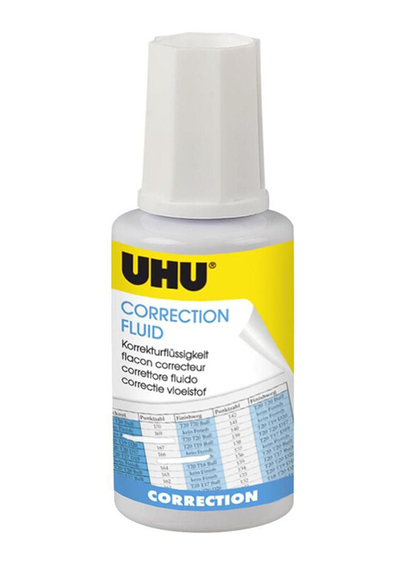 

UHU Correction Fluid, 20ml, White