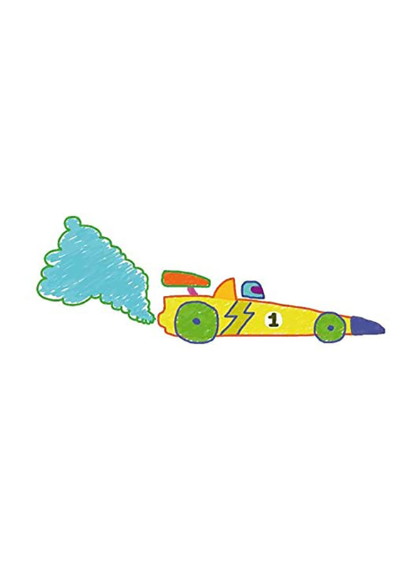 Jovi Felt Tip Pens Case, 6 Pieces, Multicolor