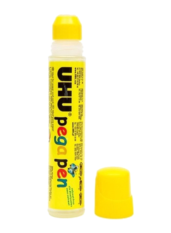 UHU Pega Ben Liquid Glue, 50ml, Yellow