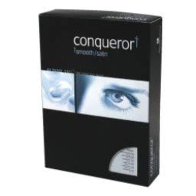 

Quick Office Conqueror High White Wove Paper, 500 Sheets, 100 GSM, A4 Size, White