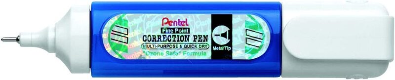 Pentel Correction Fine Point, Zl31, White