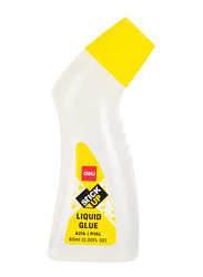 Deli Liquid Glue Smooth Dispensing Sponge Applicator, 65ml, EA21410, Yellow/White
