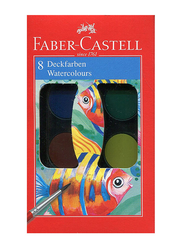 

Faber-Castell Water Color, 8 Piece, Multicolor