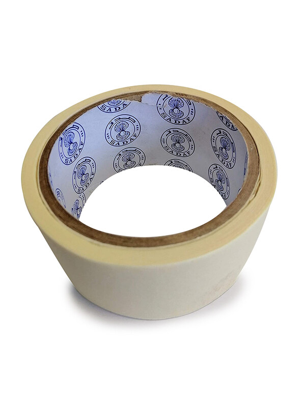 

Sadaf Masking Tape, 2 Inch x 48 Yards, 6 Rolls, White