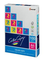 Quick Office Mondi Color Copy Super Smooth Paper, 500 Sheets, 100 GSM, A4 Size, White