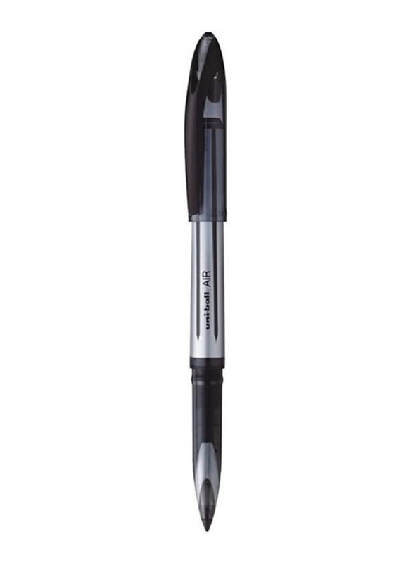 Uniball 3-Piece Air Medium Rollerball Pen, Black/Blue/Red