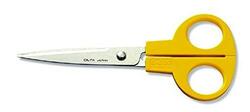 Olfa Edge Stainless Steel Scissor, OL-SCS-3, Silver/Yellow